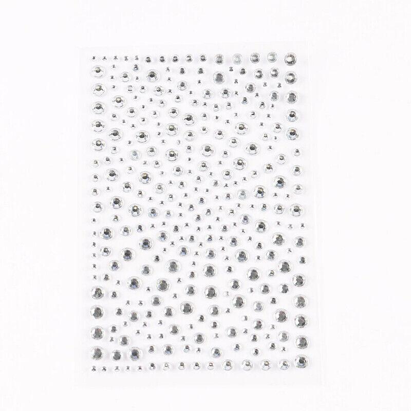 Яркие самоклеящиеся стразы для украшения лица и тела