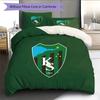 Kocaelispor Pattern Bedding Quilt Set  Home Decoration  Gift (1 * duvet cover + 2 * pillowcase  without core)