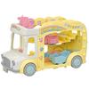 EPOCH Sylvanian Families Nursery School Vehicle Set: Let's Play! Everyone's Nursery School Bus (S-70) - ST Mark Certified, Ages 3+, Toy, Dollhouse