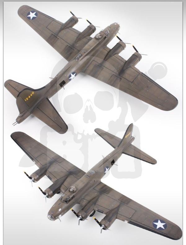 Acad-12533 boeing b-17e usaaf pacific theater 1:72