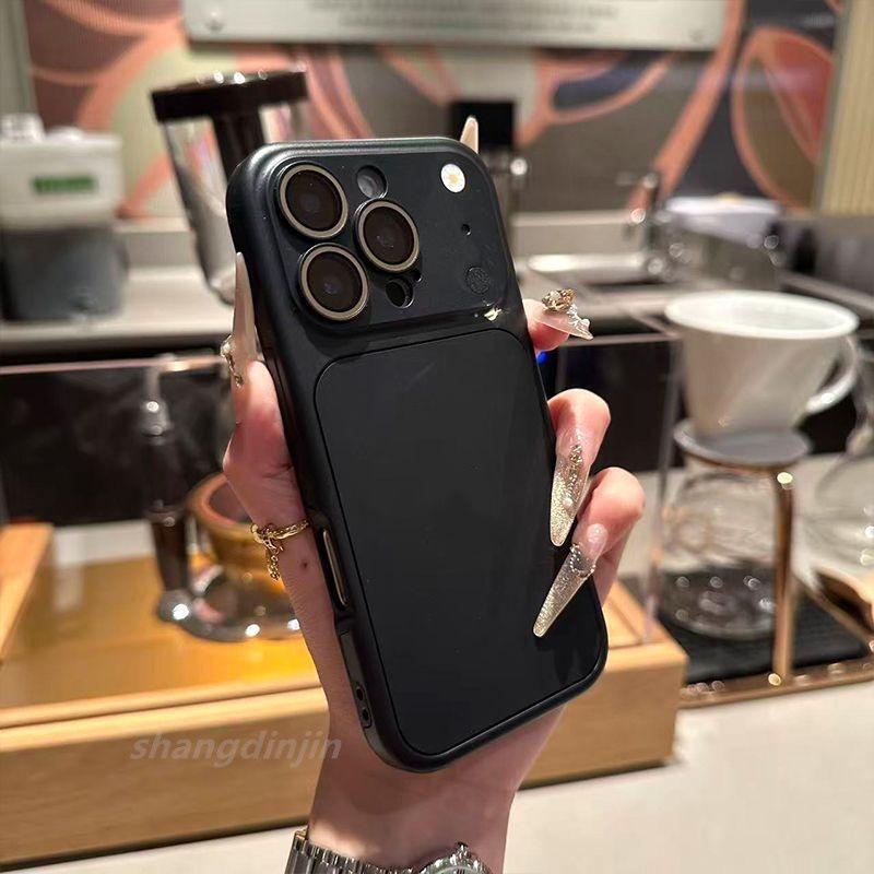 Ударопрочный чехол 2-в-1 для iPhone 16 Pro Max и 15, Трансформируется в жесткий чехол с большим окном, Полностью закрывающий, Совместим с Apple 17