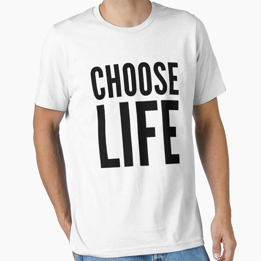 Choose Life Vintage Retro 80s Essential T-Shirt