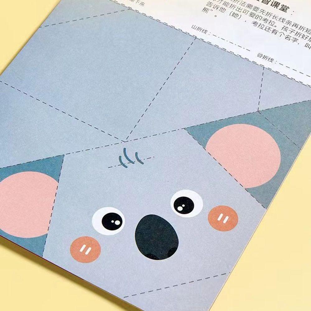 Игрушки для детского сада Оригами Бумажная книга 3D-головоломка DIY Craft Paper Взаимодействие родителей и детей