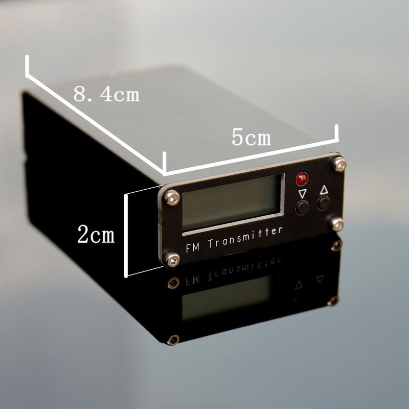 0.5W FM Transmitter 76M-108Mhz Digital Display Stereo FM Transmit TYPE-C USB Churches CAR Radio Broadcast School Campus Station