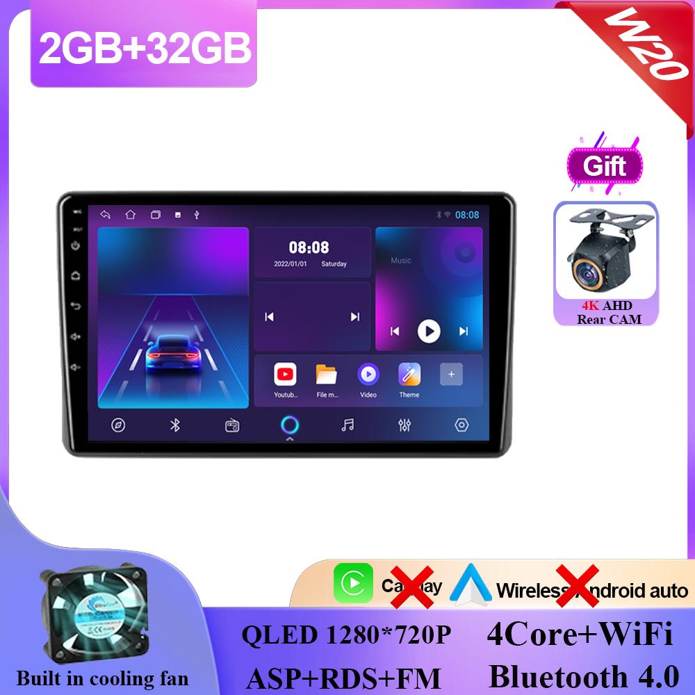 Android 14 Для Scion xB 2003 - 2007 Для Great Wall Hover M2 Coolbear 2009 - 2014 Автомагнитола Мультимедийный плеер GPS БЕЗ 2din DVD BT