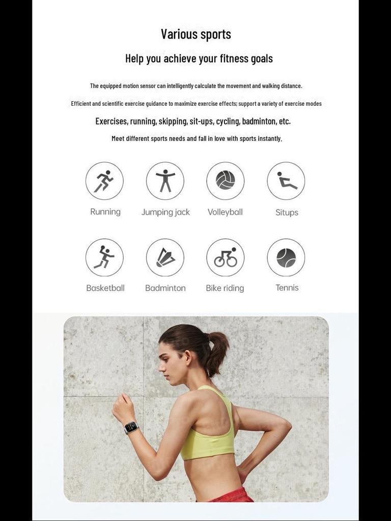 Умные часы Y13: Экран 1,83 дюйма, спортивный браслет, звонки по Bluetooth, шагомер, пульсометр