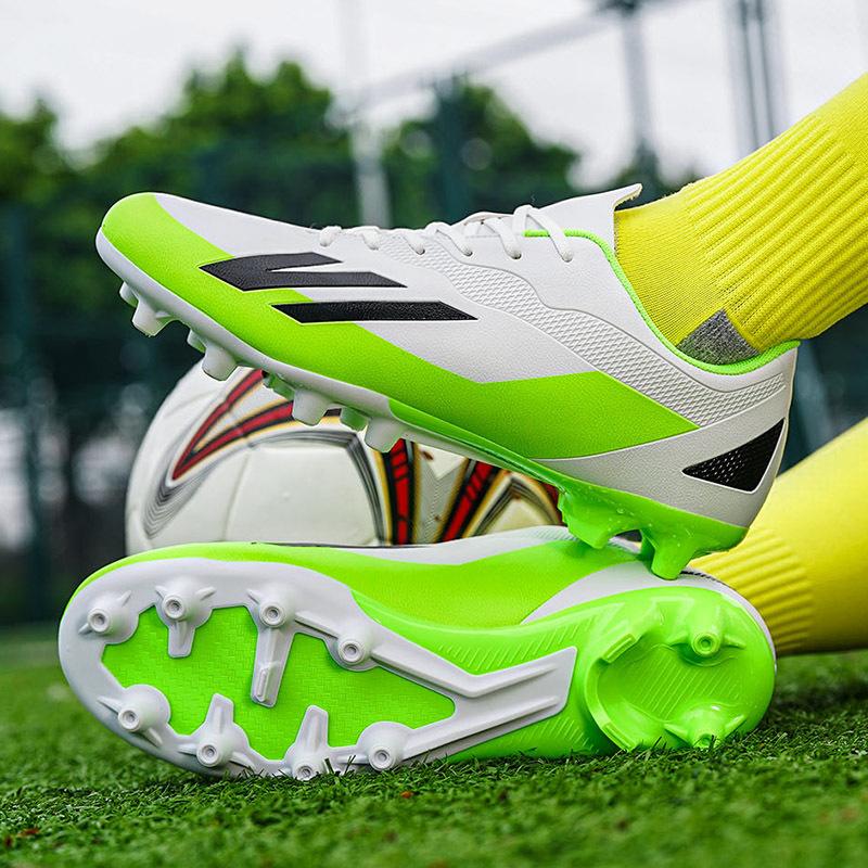Cross-border new wholesale football shoes men and women youth long nails broken nails breathable wear-resistant non-slip training game football shoes