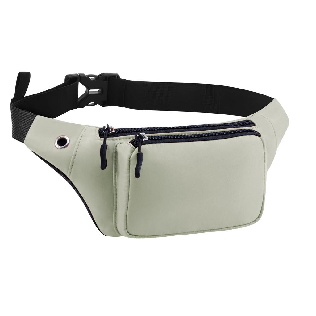 HAWEE Waist Stylish Waist Bag for Men and Waterproof Perfect for Running Pouch, Bag/Shoulder Women, 2-Way Polyester, Travel, Work, Hiking, Walking,
