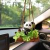 Долговечный диффузор духов Panda Ароматный камень Автомобильный подвесной орнамент Автомобильная ароматерапия