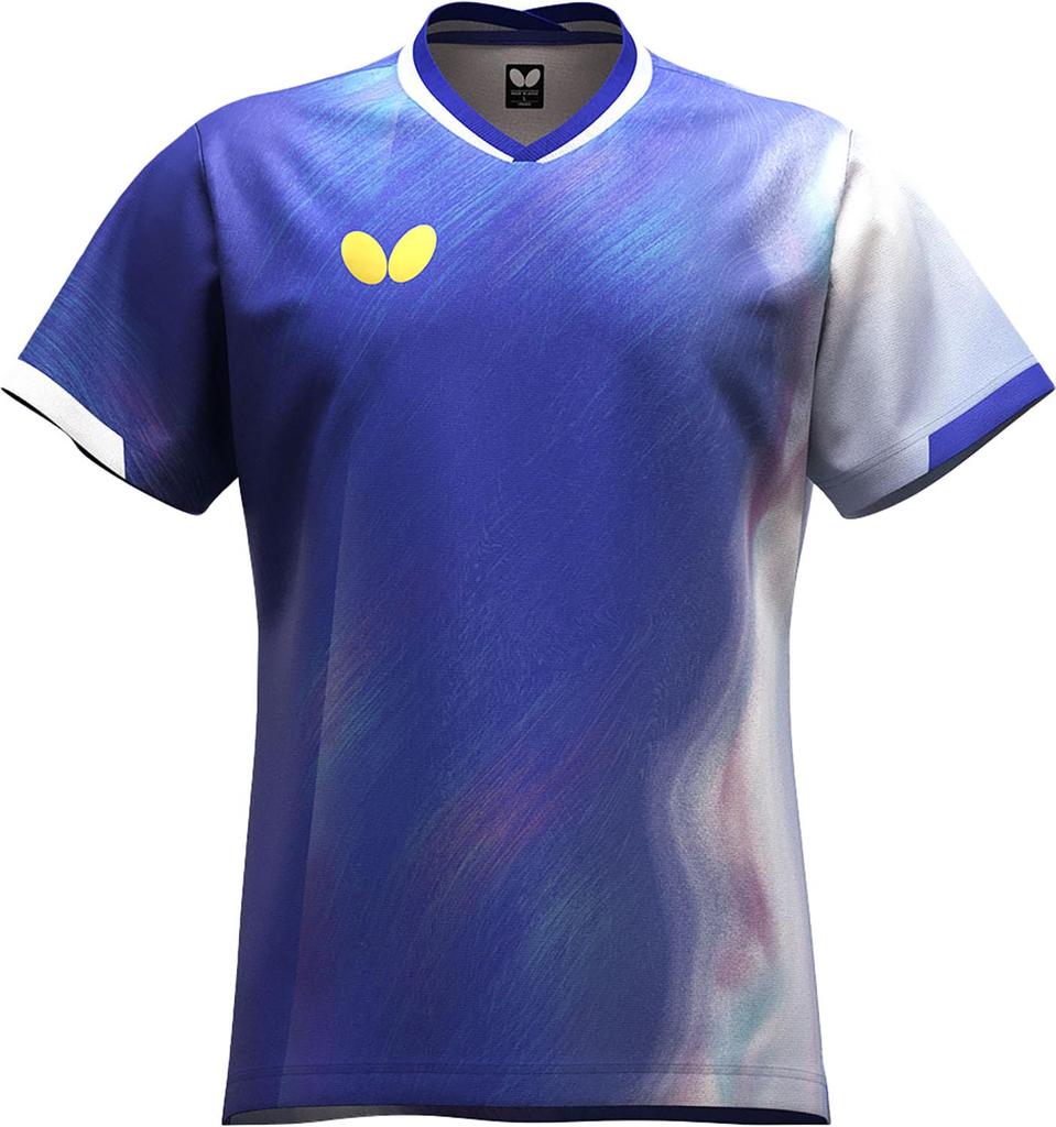 Butterfly Table Tennis Game Infilia 47220 Shirt, Shirt, 177 Blue, L,