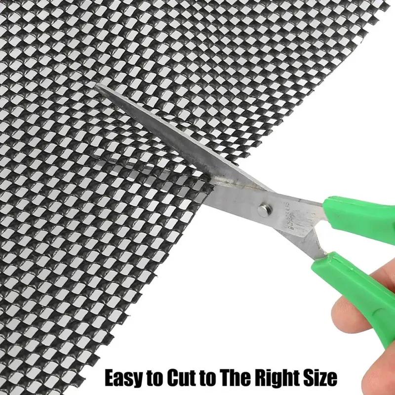 1 Pc 120x100cm Car Trunk Anti-Slip Flexible Mat For Car Roof Trunk For Suv Rear Protective Luggage Foldable Vehicle Cargo Net