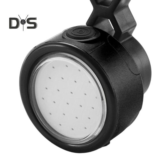 Задний фонарь для велосипеда, 3 режима, регулируемый, легкий, перезаряжаемый, круглый светодиодный задний фонарь для горного велосипеда, шоссейного, ночного катания, предупреждающая лампа безопасности