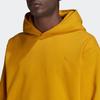 Adidas Originals Trefoil Solid Logo Embroidered Hoodie Men Hoodie Yellow HN6933