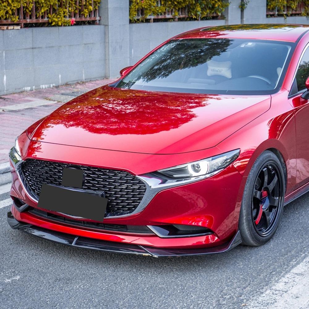 Для Mazda 3 Седан Axela 2020 2021 2022 Передний Бампер Губа Сплиттер Защита Подбородка Аксессуары Стайлинг Тюнинг Для