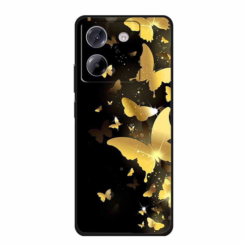 Чехол для Poco M7 Pro 5G M 7 Pro Чехол Черный Силиконовый Мягкий Задний Чехол для Xiaomi Poco M7 Pro Чехлы для Телефона Чехол M7Pro 6.67"