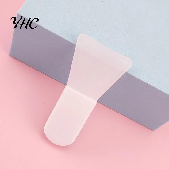 Face Clay Masque Brush 3Pcs/Set Ergonomic Design Short Handle Portable Silicone Non-deformable Foundation Cream Mud Applicator Travel Use Spa
