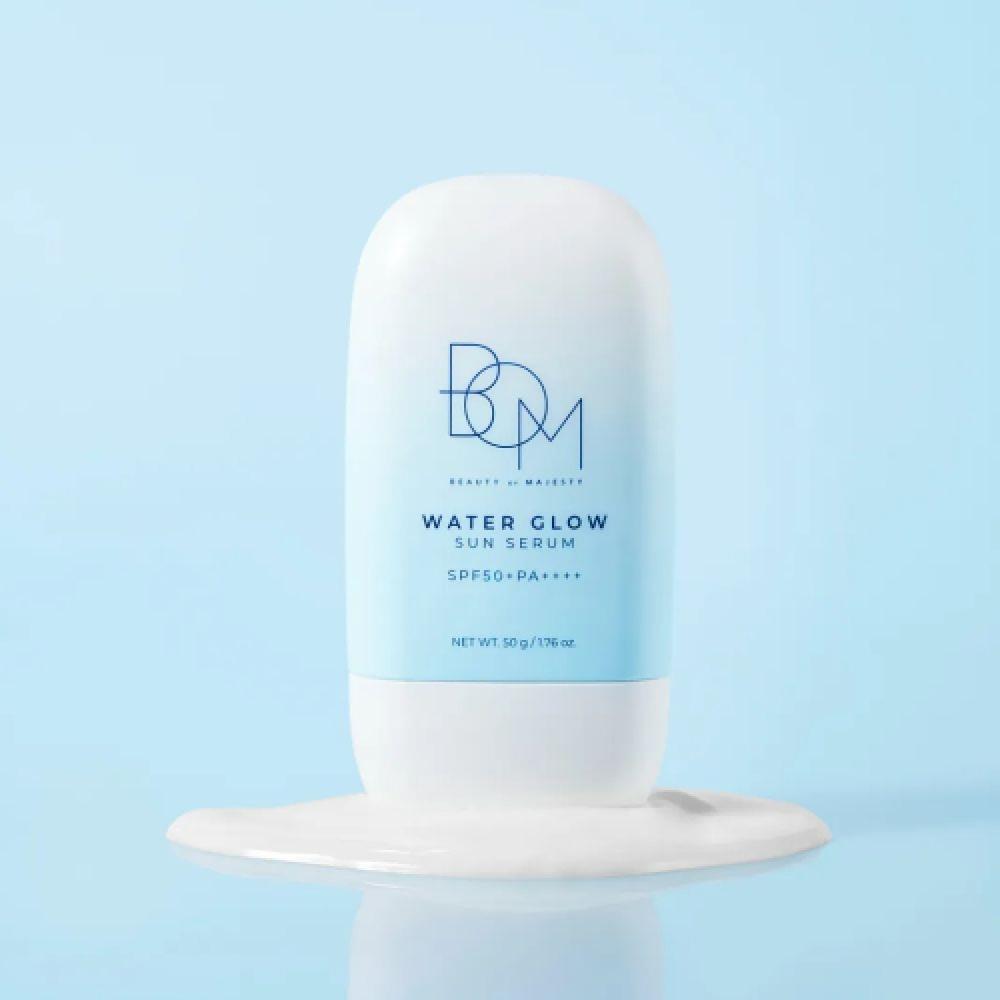B.o.m Солнечная сыворотка Water Glow Spf50+ Pa++++ 50 г