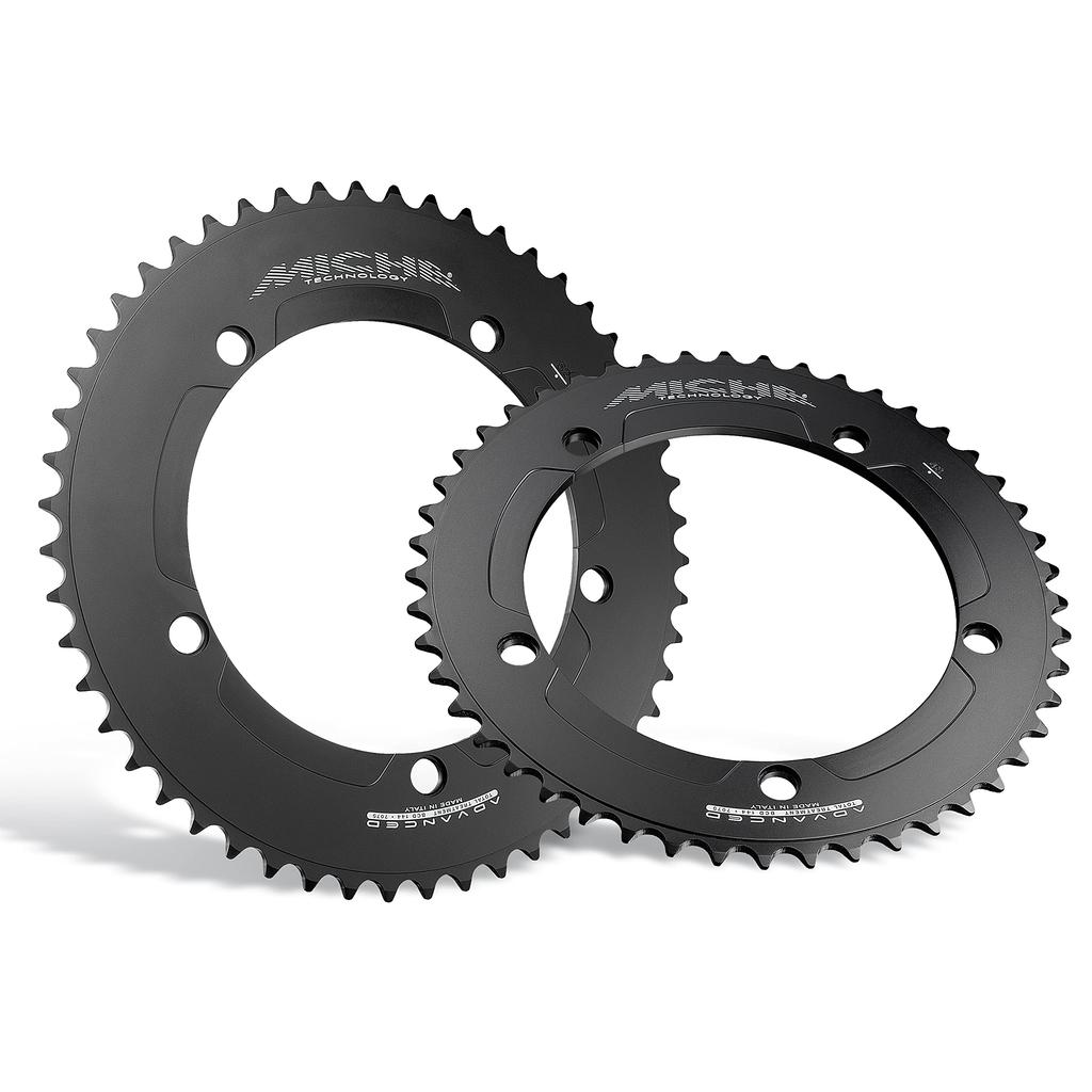MICHE Advanced Pista Track Black Chainring, 49T,