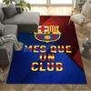 Fcb Crest Emblem Carpet Design for Dining Room Living Rooms Playrooms Bedrooms Anti-slip Rug Office home decor Gift for Festivals
