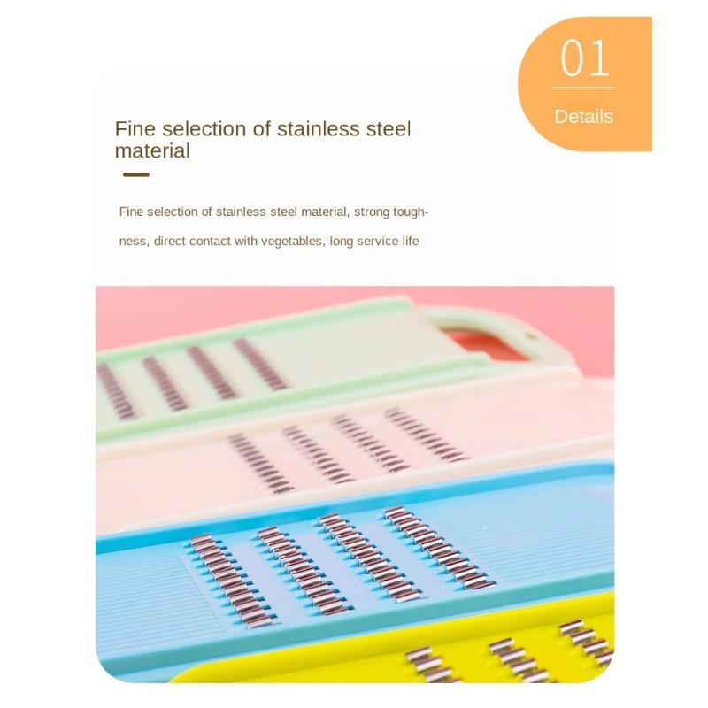 Терка для овощей, морковь, корейская капуста, кухонные комбайны, ручной резак, кухонные аксессуары, принадлежности, полезные вещи для дома