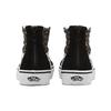 Vans Sk8 Zip Casual High Top Kids Skate Shoes Black Leopard Print Kids Sneaker VN0A4UI42JK