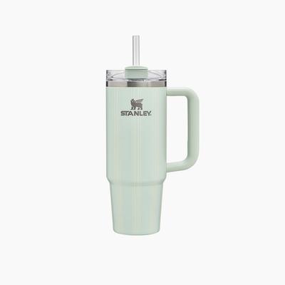 Термокружка Quencher H2.0 FlowState 887 мл, Пикник в полоску - Туман