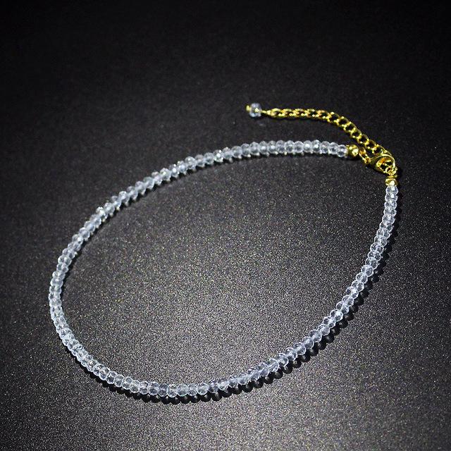 Новое черное ожерелье из бисера и кристаллов 2022 года: Женская богемная ключичная цепочка в модном европейском и американском стиле.