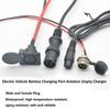 3-pin Electric Vehicle Charger Male and Female Aviation Empty Charger  Electric Vehicle Accessories