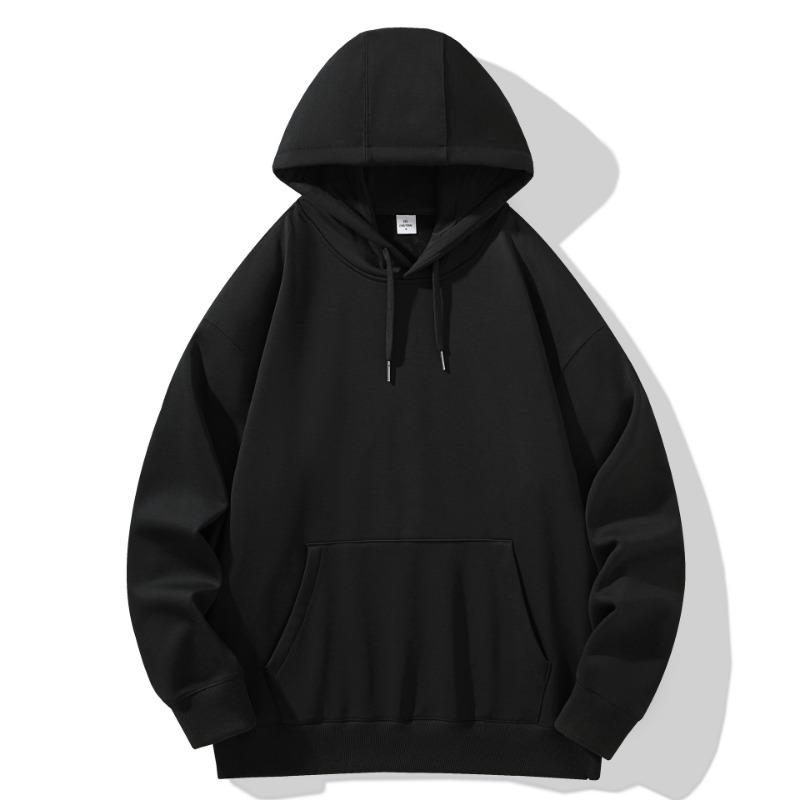 Men Womens Heavyweight 460g Cotton Hoodies Oversized Sweatshirt Spring Autumn Outfits Basic Pullover Tops
