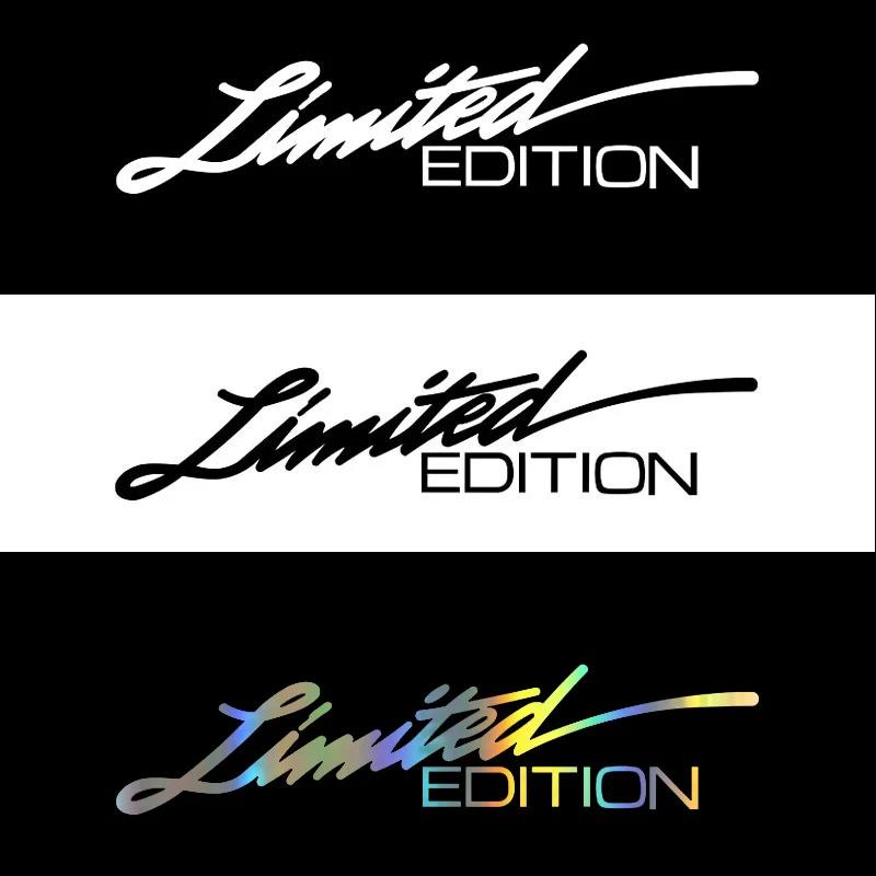 Creative Car Stickers LIMITED EDITION Sticker Car Motorcycle Auto Body Glass Decoration Laser Stickers Reflective Vinyl Decals