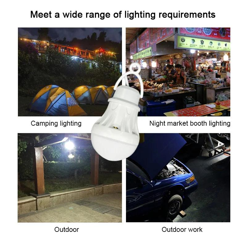LED Lantern Portable Camping Lamp Mini Bulb 5V LED USB Power Book Light LED Reading Student Study Table Lamp Super Birght