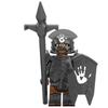 Kt1033 Серия мини-фигурок Magic Lord Могучий орк Xp254-261 Детская развивающая игрушка-конструктор