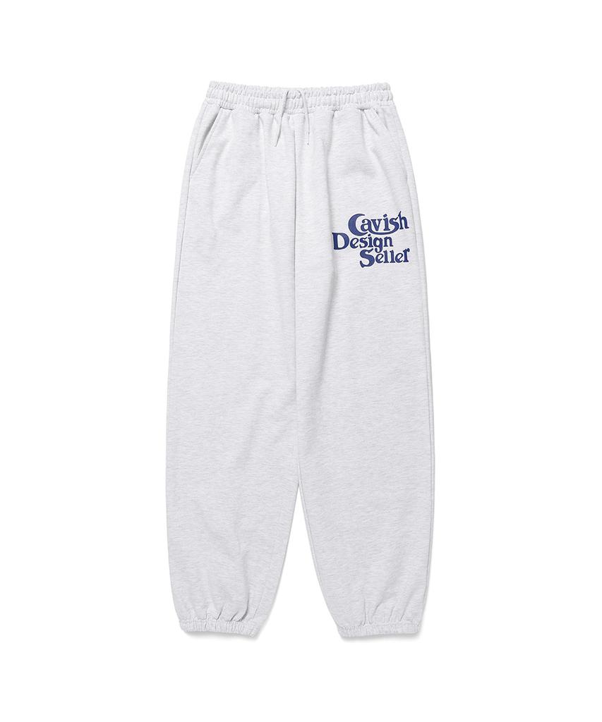 CAVISH Big Seller Logo Sweatpants Light Gray(Cv2Dsupa00A)
