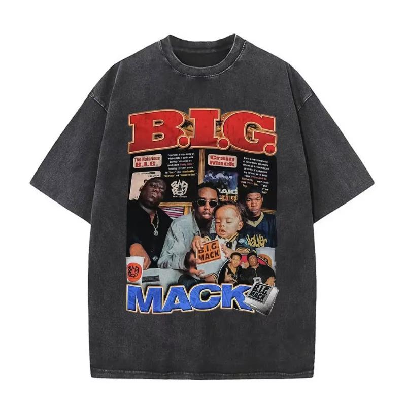 The Notorious Big Is Was All A Dream Графическая Винтажная Стиранная Футболка Хип-Хоп Рэпер Бигги Смоллс Футболки Унисекс Оверсайз Футболка