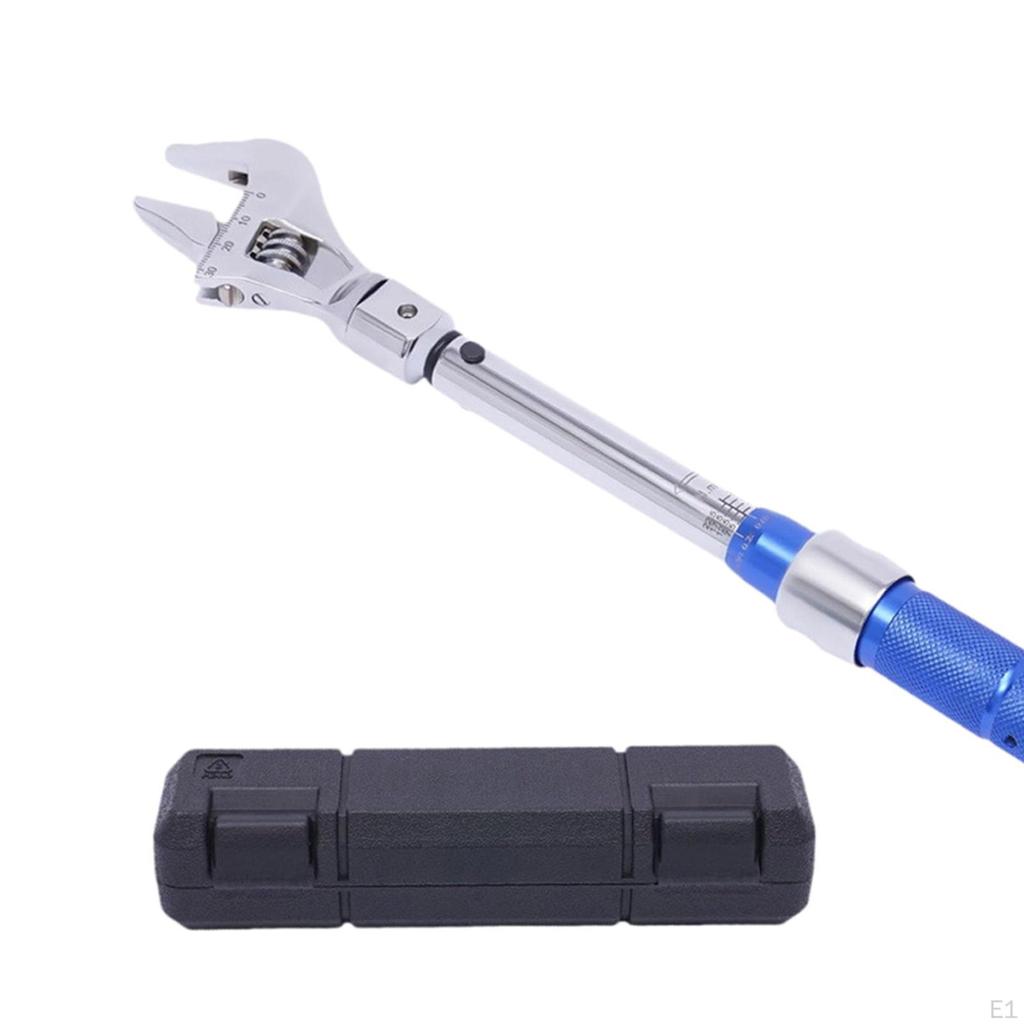 Adjustable Wrench Sturdy Easy To Use Spanner 30mm Open End Square Drive for Auto Motorcycle