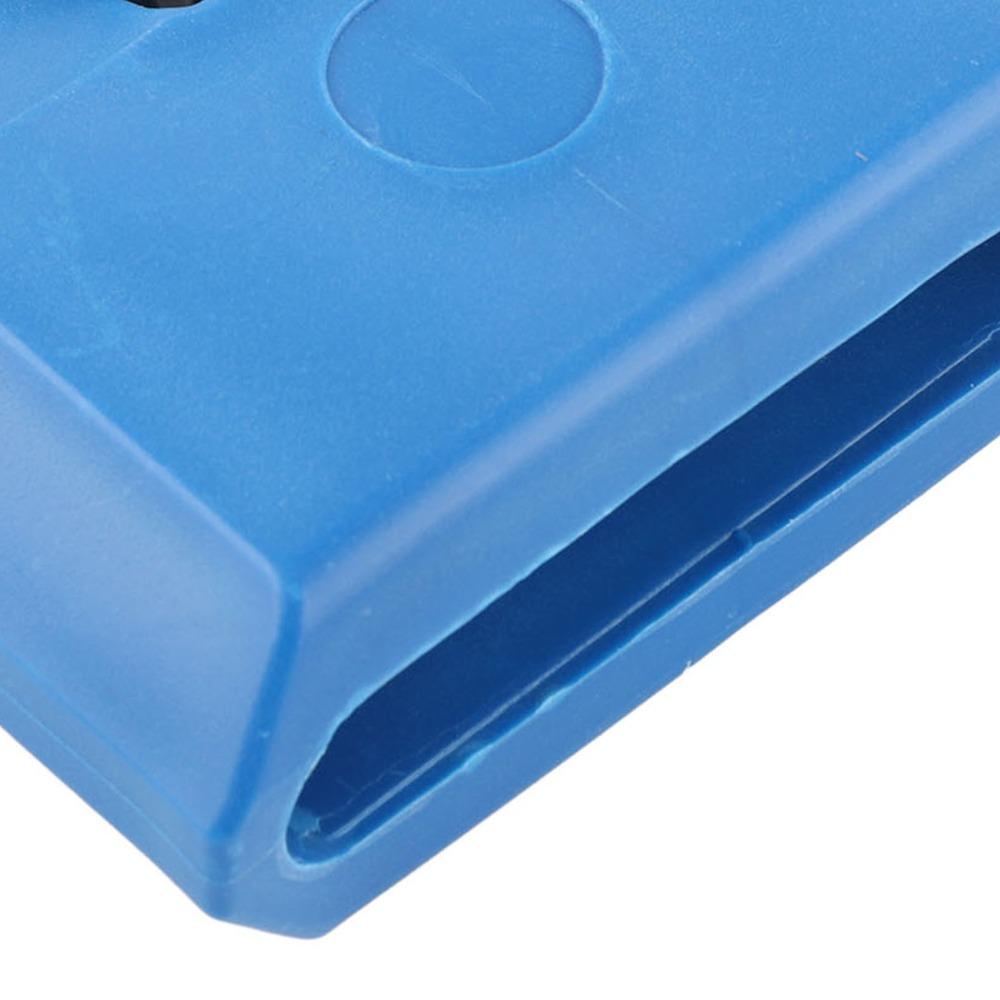 Blue+Yellow Plastic Cowbell ABS+Metal Musical Cowbell Percussion Practice