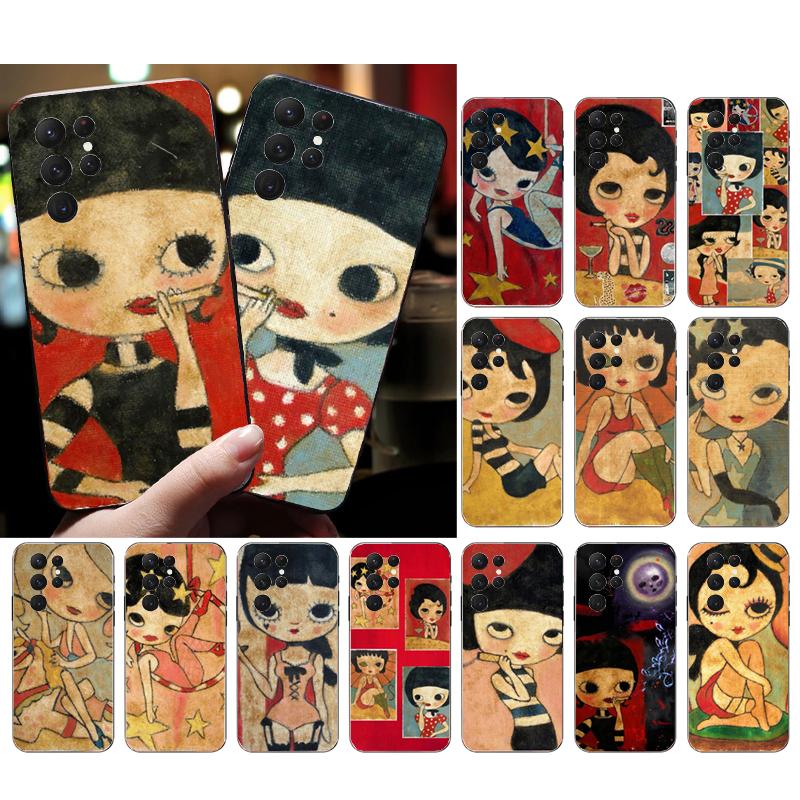 Phone Case For Samsung Galaxy S26 S25 S24 S23 S22 S21 Ultra S24 S23 S22 S21 S25 Plus S24 FE christina gordon art