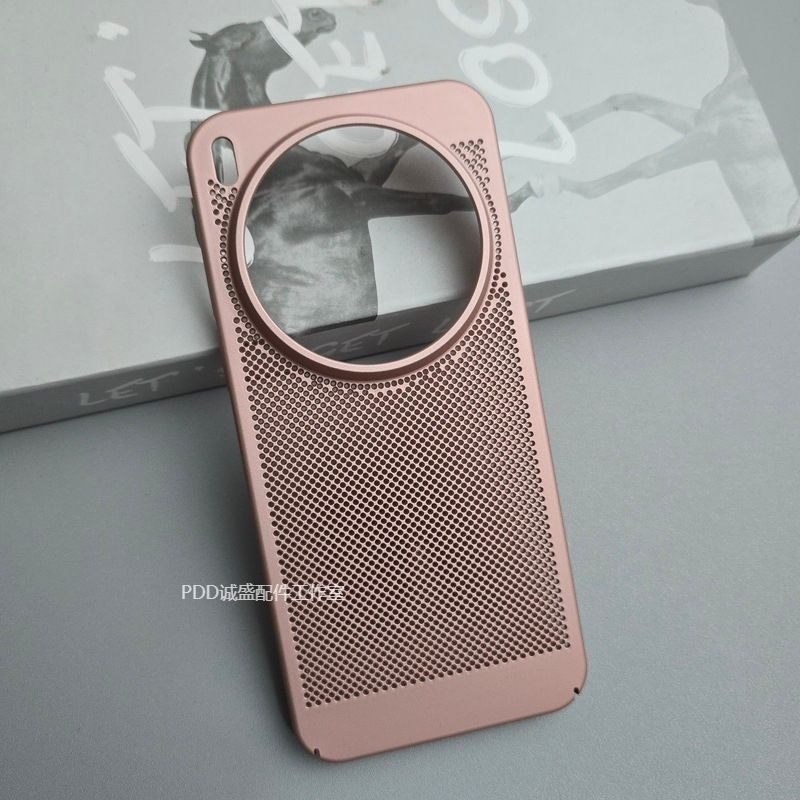 For VIVO X300 Pro Case PC Heat Dissipation Mesh Phone Hard Back Cover For Vivo X300 Light And Thin Fashion Shell Bumper