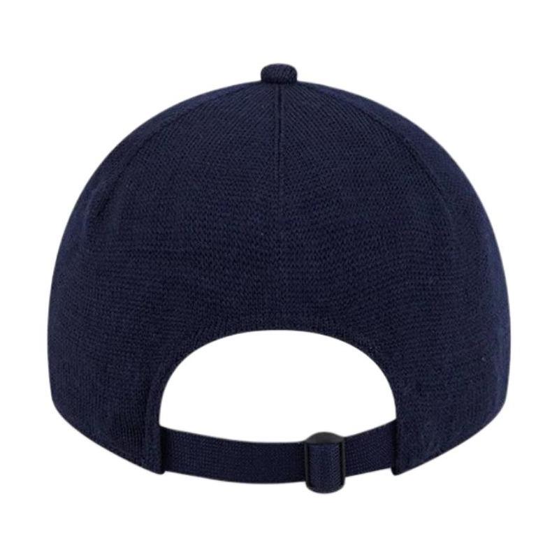 New Era 9TWENTY Brand Logo Wool Peaked Cap Unisex Couple Style Navy Blue 14731679