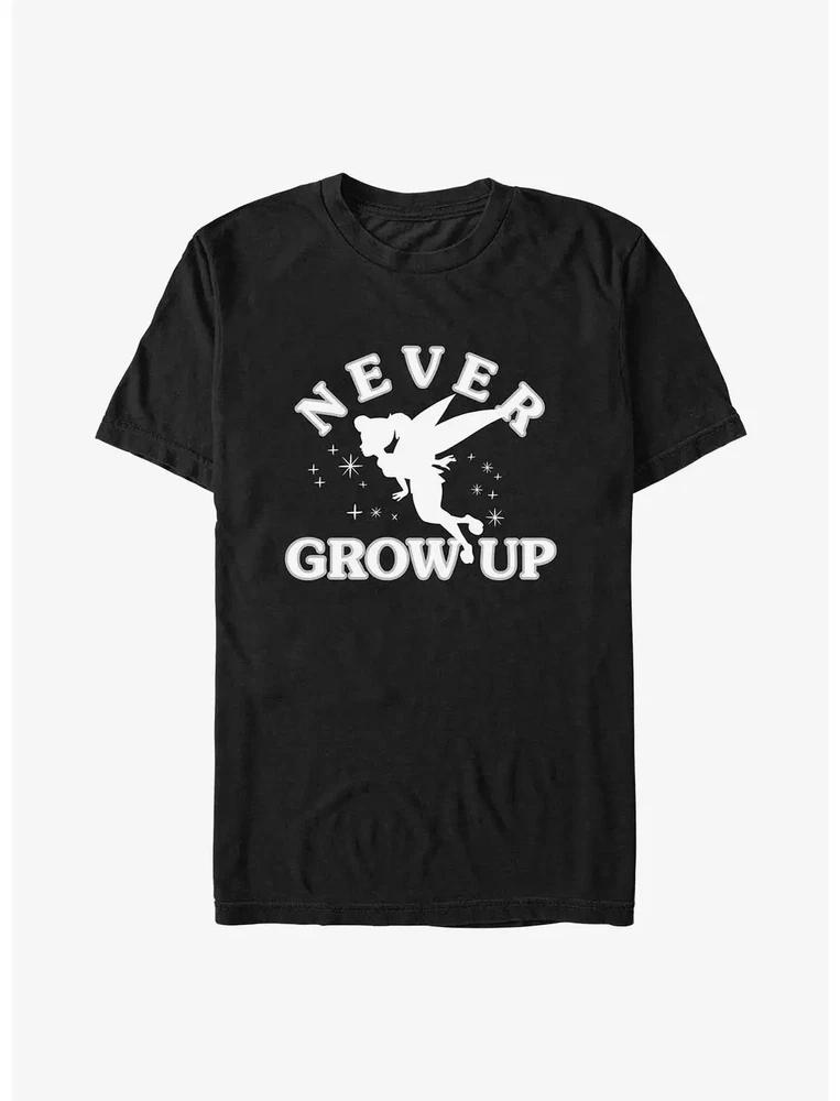 Tinker Bell Never Grow Up T Size S 4XL Gift For Friends V2