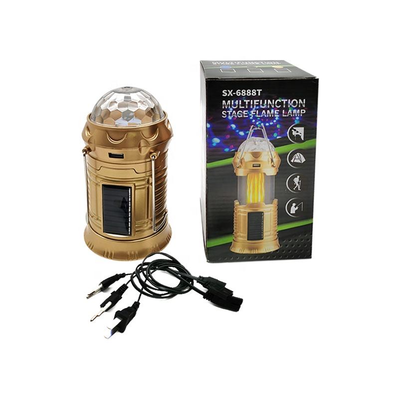 Hot Selling Solar Power Usb Charging 2 Pack Custom Foldled Collapsible Pop Up Led Solar Camping Light