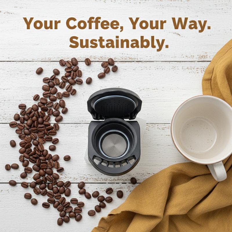 Многоразовый адаптер для капсул Dolce Gusto, долговечный переходник для различных напитков дома или в офисе