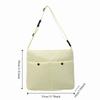 Down Space Cotton Crossbody Bag Tote Bag Laptop Bag Simple Korean Shoulder Bag  Girls