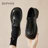 Женские ретро лоферы на массивном каблуке Daphne