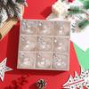 9 Pcs Christmas Ball Ornaments Shatterproof Christmas Decorative Balls Reusable Festival Hanging Ornaments for Christmas