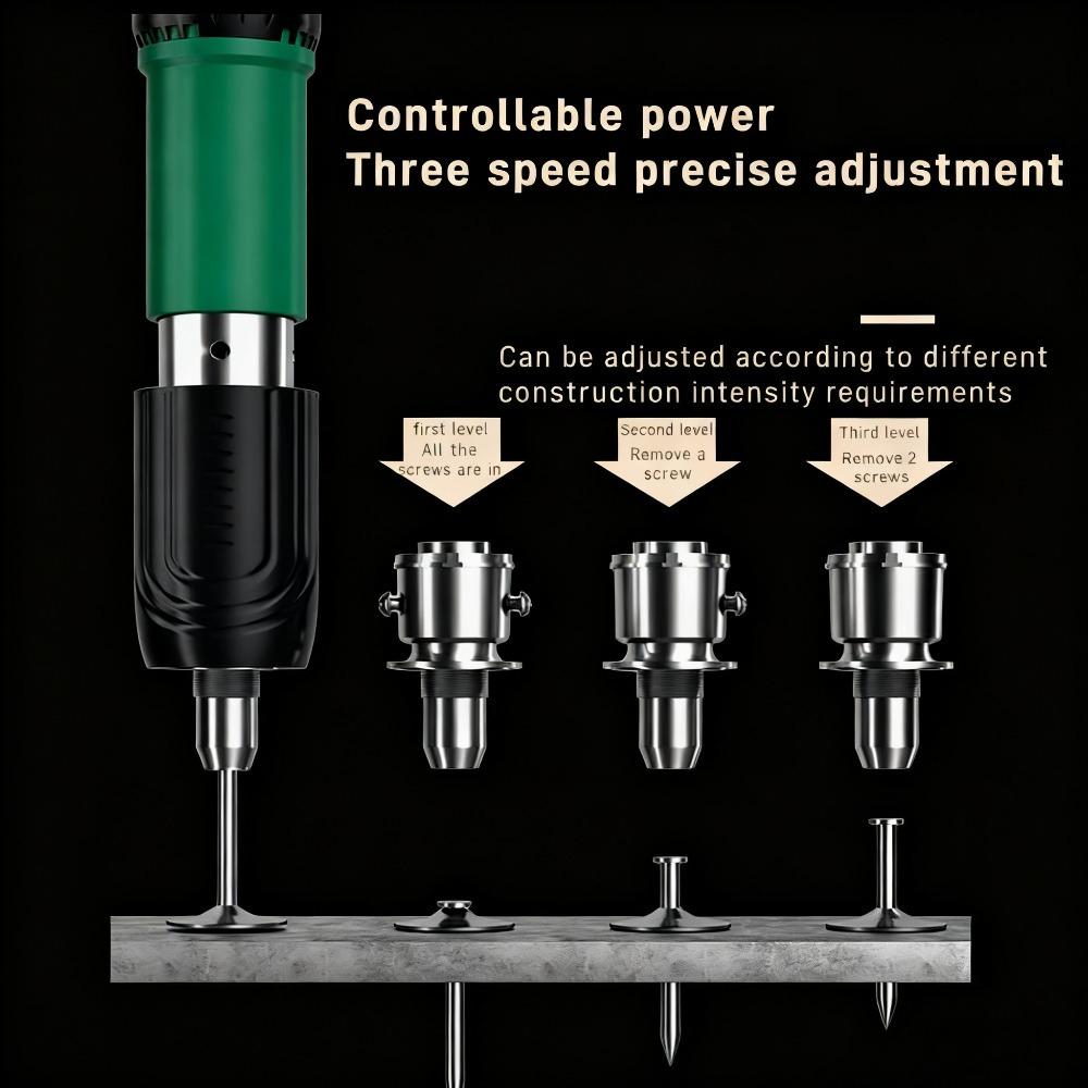 Глушитель пушки, гвоздезабивной пистолет, крепеж для стен, гвоздевое крепление кабельного лотка, подвешивание карточки, установка трубного хомута, потолочный артефакт