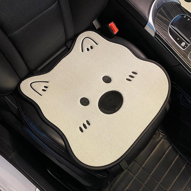 Car Seats Cushion Cute Comfortable Wear-resistant Car Rear Seat Cover Summer Cooling Seat