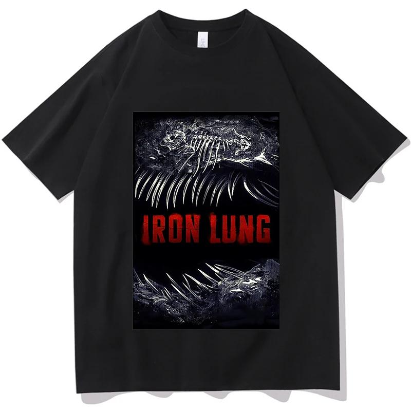 Футболка с принтом Iron Lung, модная футболка для тура, мужская и женская, модные футболки, повседневная, свободная, с коротким рукавом, хип-хоп, трендовая футболка, топы