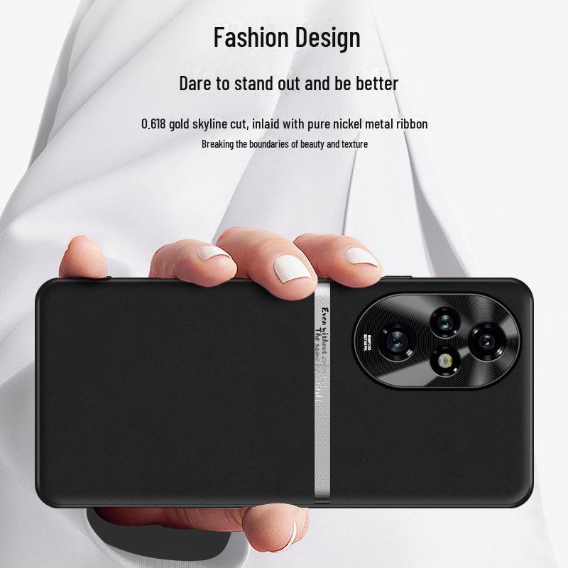 Защитный чехол Liquid Leather Anti-Fall, Anti-Fouling для мобильного телефона Honor 200