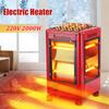 200V 2000W Home Heater Table Portable Electric Heat Blower Indoor Winter Electric Heater Room Heating